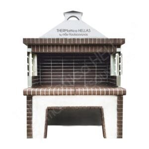 Παραδοσιακή χτιστή Ψησταριά – Απλή – Minimal Καφέ