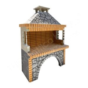 Παραδοσιακή χτιστή Ψησταριά – Πέτρα